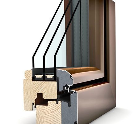 finestra legno alluminio